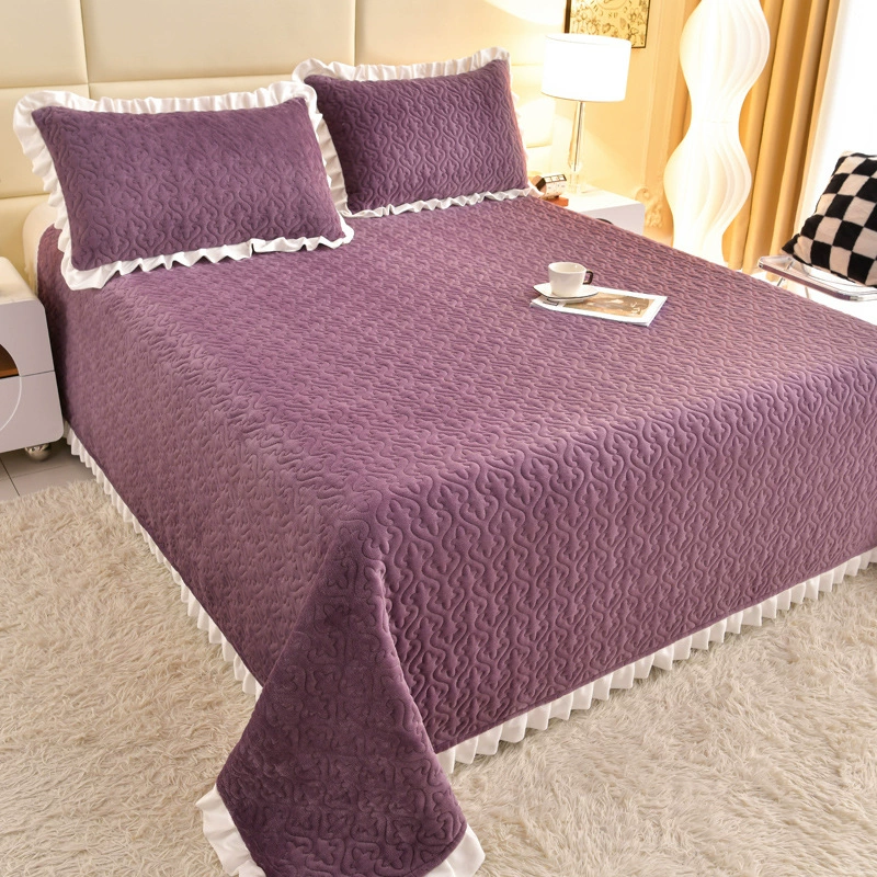 Новый молочный бархат хлопчатобумажная крышка из трех частей