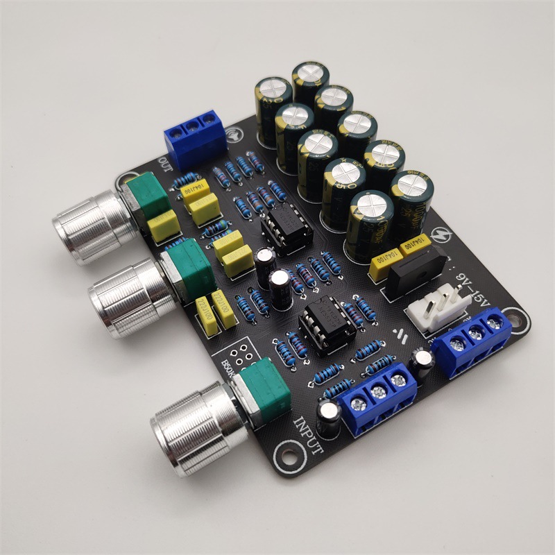 SXL nueva actualización clásica NE5532 placa preavanzada de fiebre 2.0 placa de tono amplificador de potencia HIFI placa frontal de fiebre