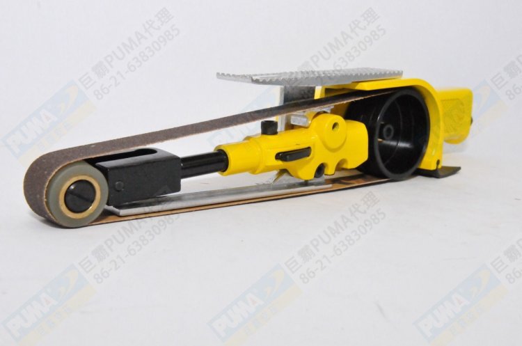 原装PUMA巨霸AT-7010P 砂布环带机附PU滚轮