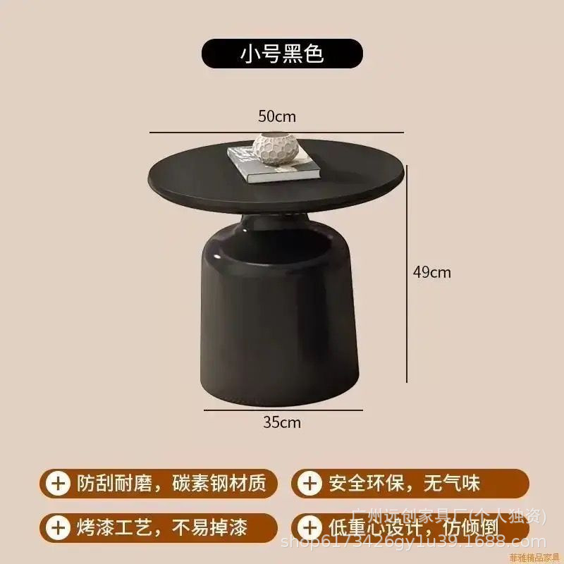 블랙 표면 + 블랙 베이스 [직경 50cm]