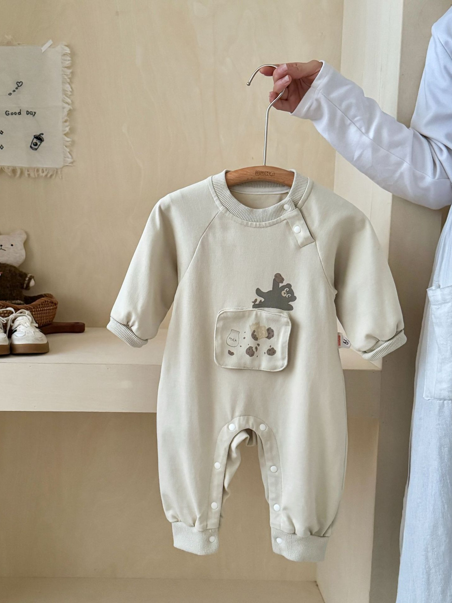 Children's demi-season keep warm long-sleeve for new born
