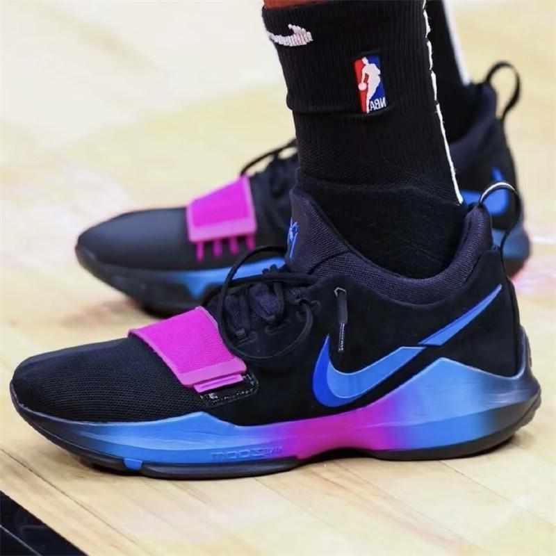 Putian shoes, men's basketball shoes for actual play, Paul George 1st generation, wear-resistant, anti-torsion, cushioning, and grip, Zoom P1 Putian shoes, men's basketball shoes for actual play, Paul George 1st generation, wear-resistant, anti-torsion, cushioning, and grip, Zoom P1