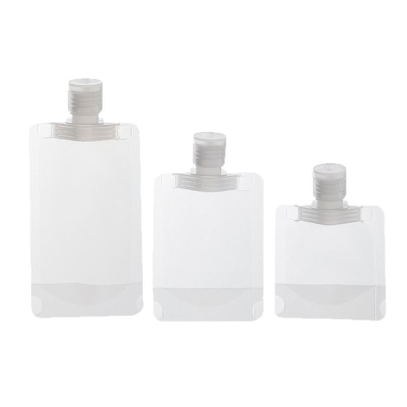 Bolsa de embalaje de viaje loción cosmética Gel de ducha champú viaje portátil pequeño limpiador facial embalaje desechable