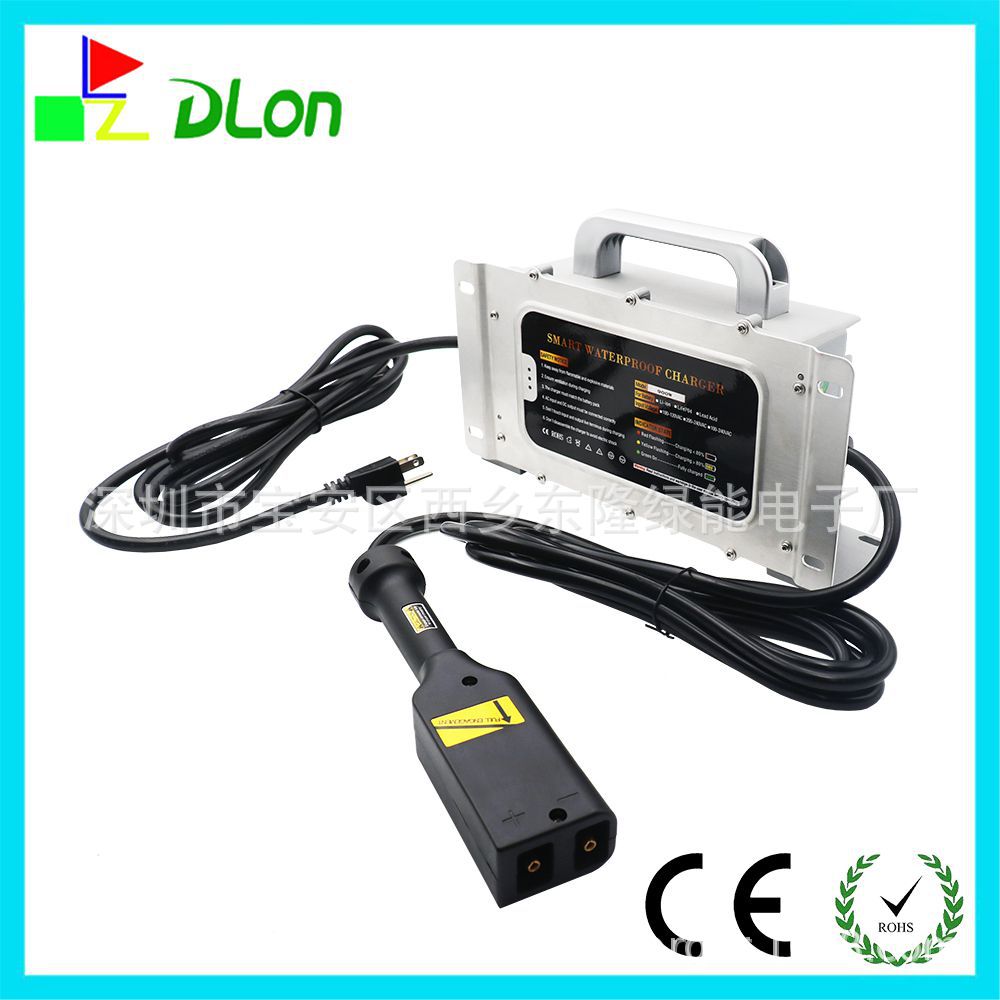 美国高尔夫球车防水铅酸充电器36V20A平角POWERWISE美规110V-TXT