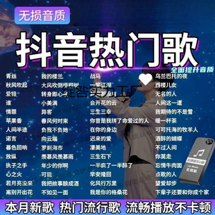 2025 New Tiktok Popular Car Music New Song Video High-Definition High-Quality USB Audio Available for Wholesale