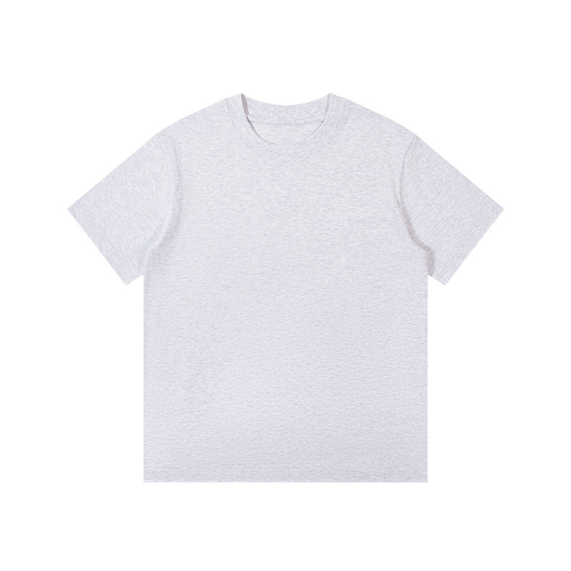 半袖tシャツ男230グラム重ポンド精櫛綿カップル純綿純色ゆるい半袖潮牌にシャツをかける|undefined