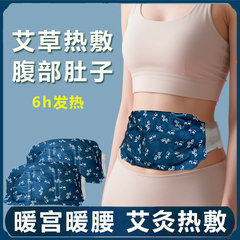 暖腰艾灸贴艾草热敷包暖腹腰部颈部蒸汽发热暖贴暖宝宝护腰带蕲艾