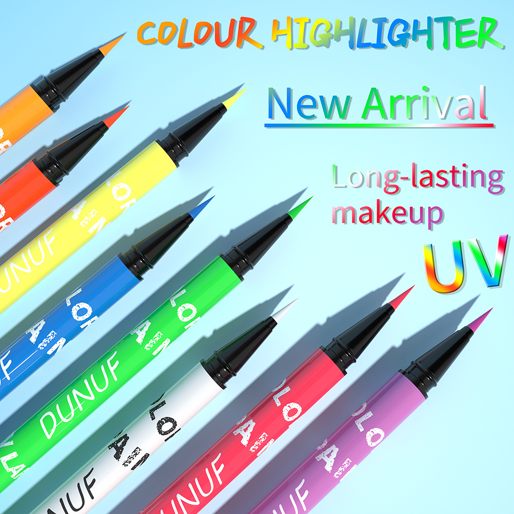 Check it out! Link Disclaimer - For export only :DUNUF UV Fluorescent Eyeliner Pen Item Picture