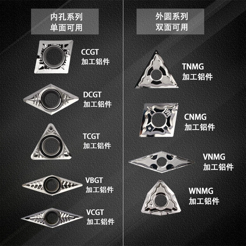 Трансграничный оптовый продавец токарных пластины DESKAR CCGT09T304 K10 из алюминия с внутренним отверстием, ромбовидной формы