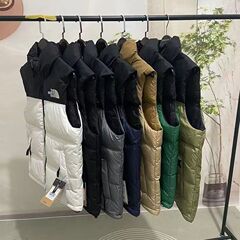 1996北家外贸立领刺绣保暖拼色休闲棉服格子马甲男女百搭坎肩外套