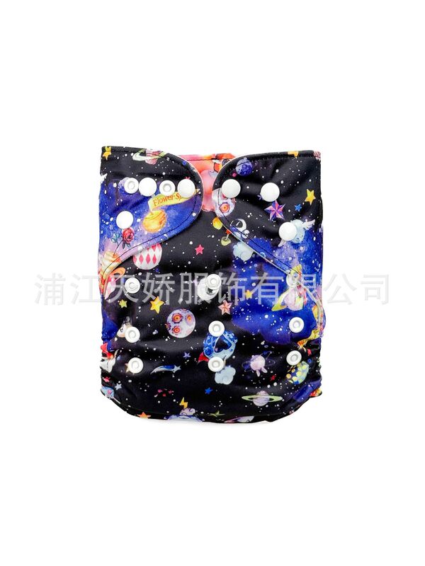 メーカークロスボーダー赤ちゃんおむつ洗える尿不湿通気性プリントトレーニングパンツcloth diaper|undefined