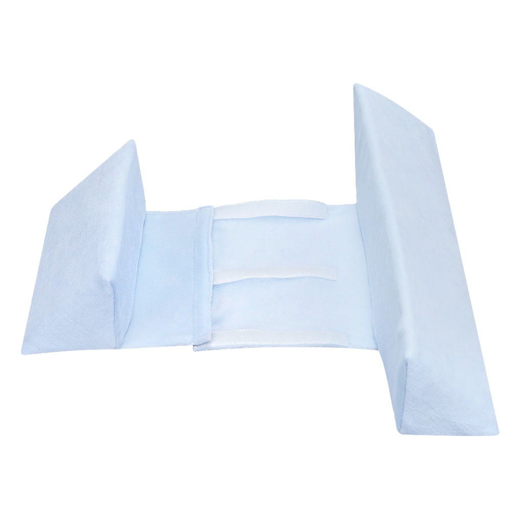 Almohada de bebé Lado de bebé almohada para dormir almohada que forma la cabeza anti-Desviación extraíble lavable soporte de cintura almohada de bebé anti-escupir leche transfronteriza caliente