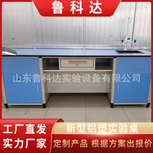 中小学生理化生实验桌铝木实验操作桌教师演示台学生实验桌工作台