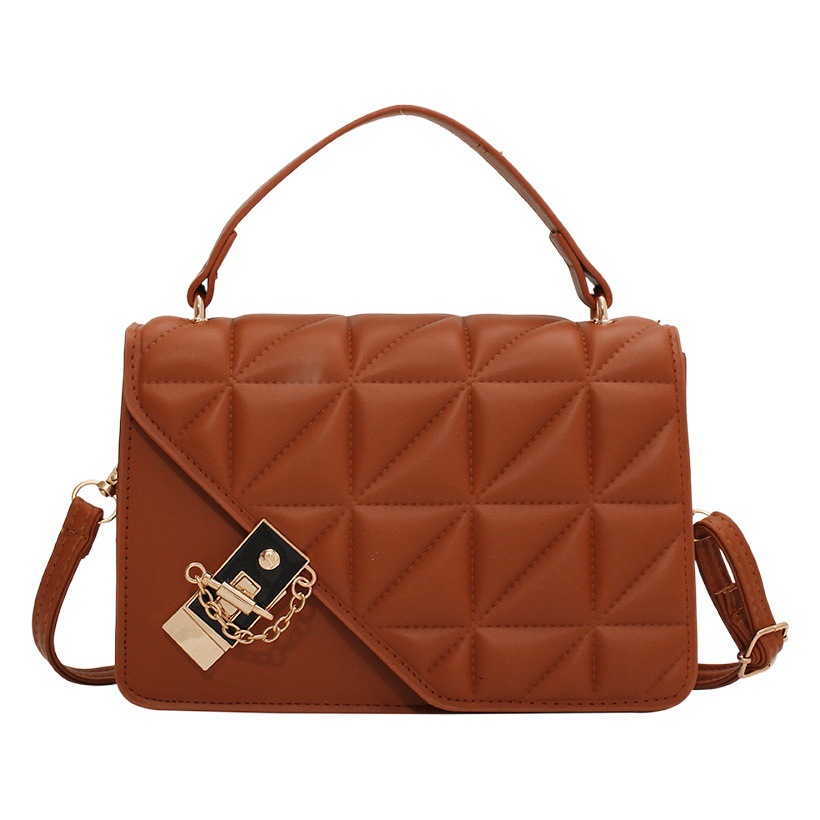 Bolsa pequeña para mujer 2021 nueva bolsa de mensajero de hombro cadena simple bolsa pequeña moda casual rombo Bolsa De mujer pequeña bolsa cuadrada