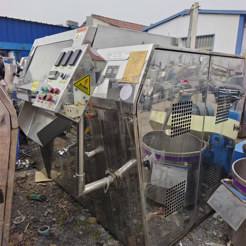 Used Ys-400 Hydraulic Three-Roller Grinder, Silicone Glue Three-Roller Machine for Pigments and High Viscosity Materials, Jgong Recycling Used Ys-400 Hydraulic Three-Roller Grinder, Silicone Glue Three-Roller Machine for Pigments and High Viscosity Materials, Jgong Recycling