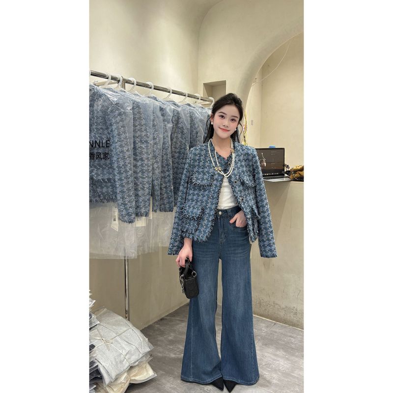 灰姑娘小香风家-新款韩版时尚气质高雅百搭小香风外套短外套Y5229|undefined