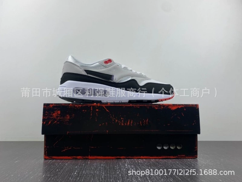 Чистый оригинальный TS x Air Max 1 световые ядра Радуга желтый крюк хаки высококачественная иностранная торговая обувь
