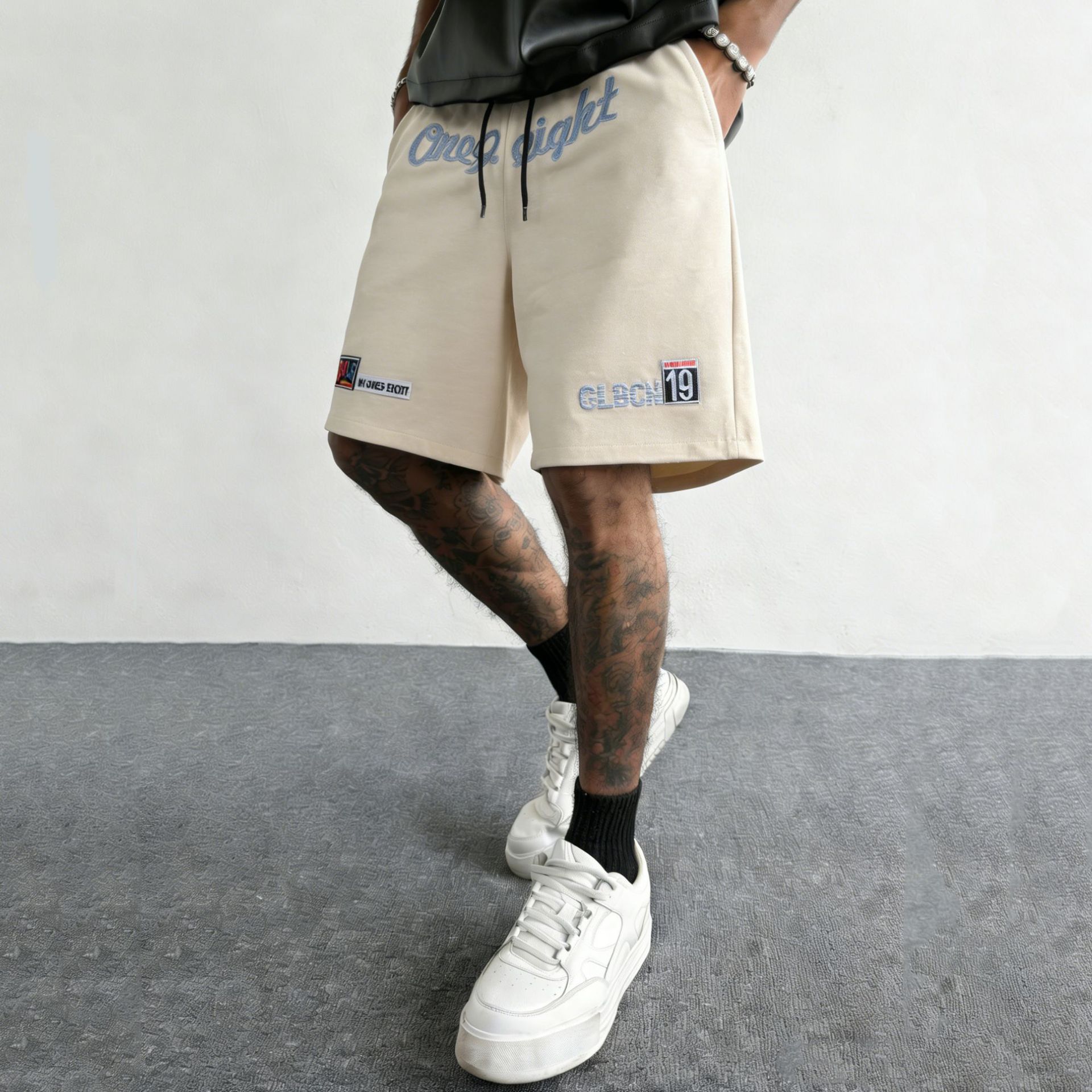 Men's Clothing Men's Summer Sports Casual Shorts Size Mid Length Quick Drying Fitness Running Beach Pants For Formal & Casual_viptrois.com