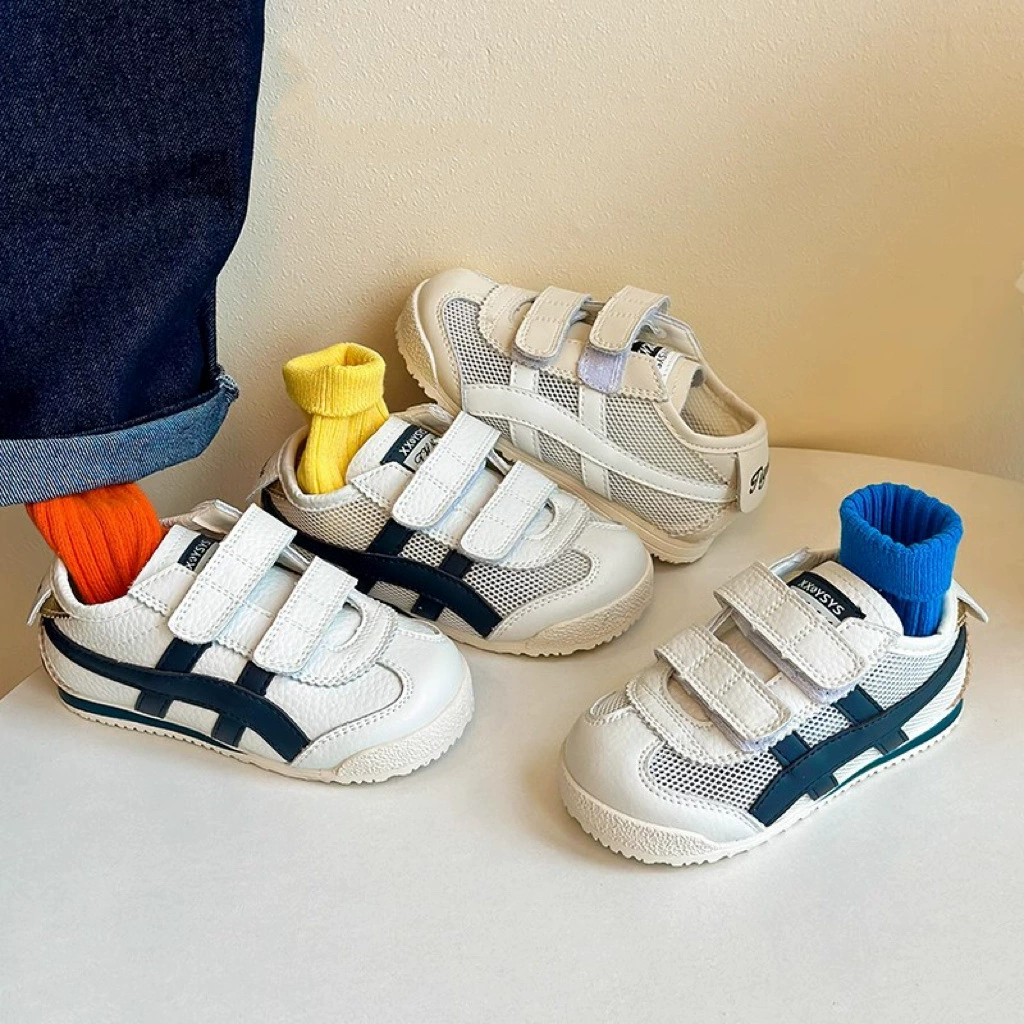 2024 новая односетевая детская обувь мягкая подошва для мальчиков арганд обувь детское лето дышащая повседневная спортивная обувь для девочек