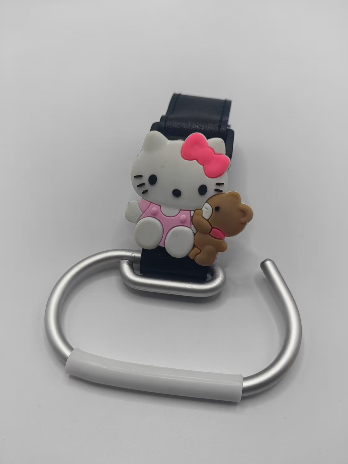 블랙 헬로 키티 1개/알루미늄 합금 후크