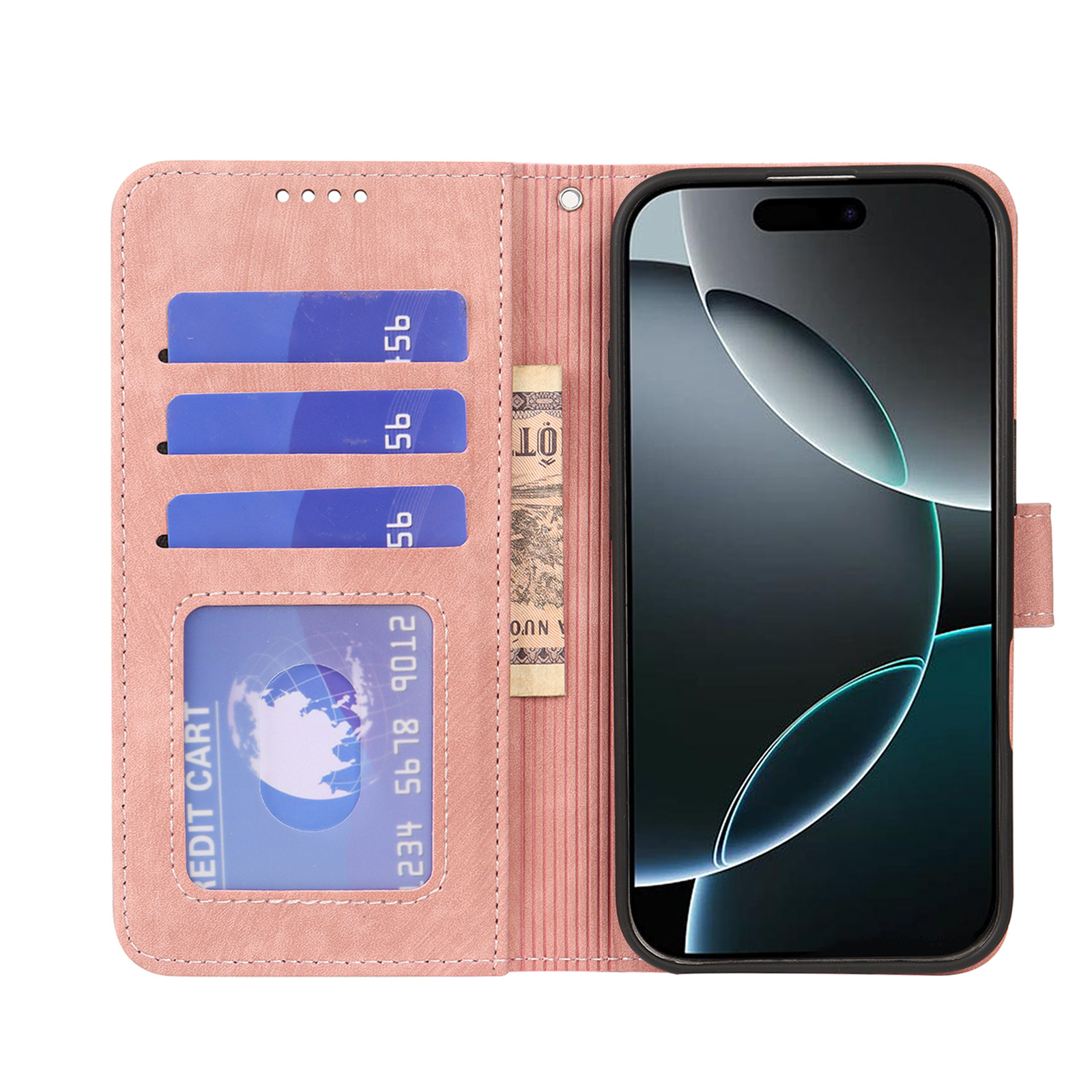 110g Weight iPhone Applicable Brands Phone Cases Classification Pu Leather Material Solid Color Pattern Simple Style Style Purple, Green, Blue Color Pu Leather Solid Color Simple Style Phone Cases Phone Accessories 2