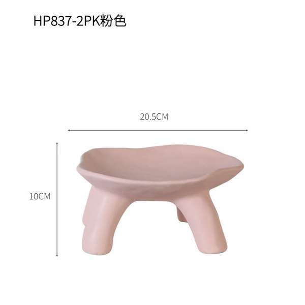 Cream brand ceramic storage system for living room for keys