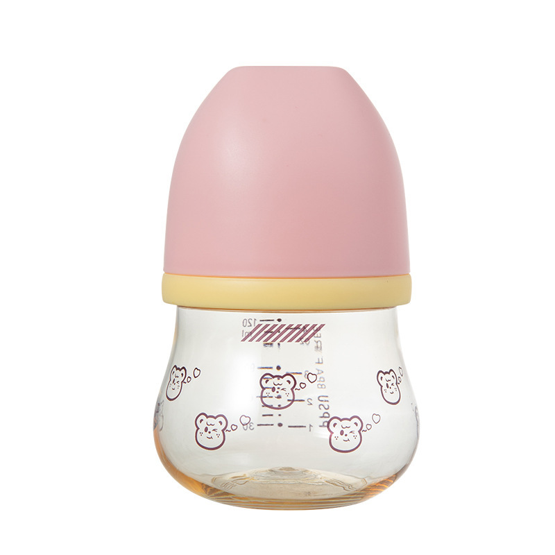 源头工厂PPSU奶瓶120ml新生儿防摔防胀气宽口径baby bottle跨境|undefined