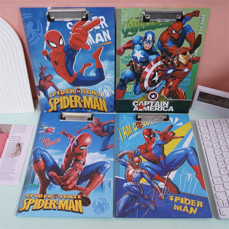 스파이더맨 A4 다기능 보드 클립 [랜덤 1개]