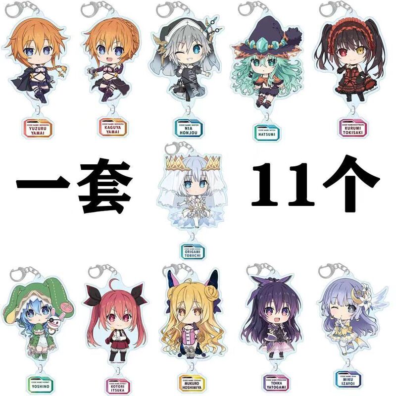 When dating the pendant around the big battle, the three kites, one god, ten incense, four series are key chain q version pendants