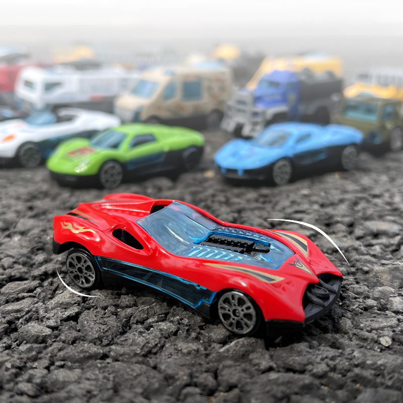 子供合金滑走玩具レーシングスポーツカー国境を越えた英語シミュレーションミニポケット車1:87モデルセット|undefined