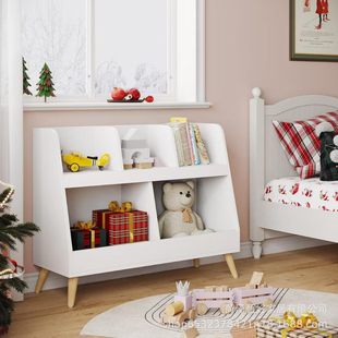 Simple Panel Multi-Layer Storage Cabinet Household Indoor Floor-Standing Toy Storage Cabinet Wall-Mounted Children's Bookcase
