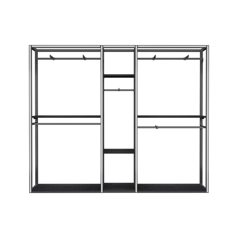 Tienda de ropa deportiva de marca, estante de exhibición, tienda de ropa de hombre con estante de exhibición de piso con lámpara, estante de pared para artículos deportivos al aire libre