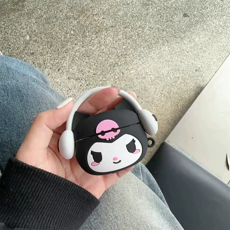 Силиконовый защитный чехол для Apple AirPods (3-е поколение) — дизайн мультгероя, зацепляющий или хвост, беспроводная совместимость