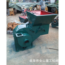 加厚型自动秸秆粉碎机 540型麦秸自动进料粉碎机 牛羊草秧打糠机
