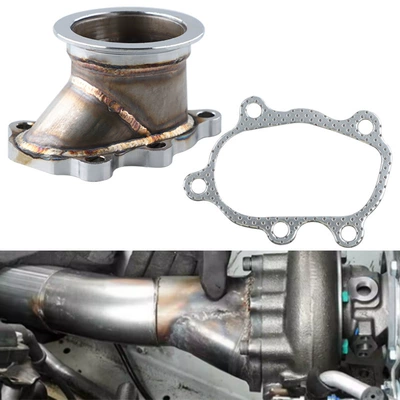 Avtomobil Modifikasiyası 63mm Turbo Downpipe Adapter V-Band Clamp T25 T28 Gt25 Gt28