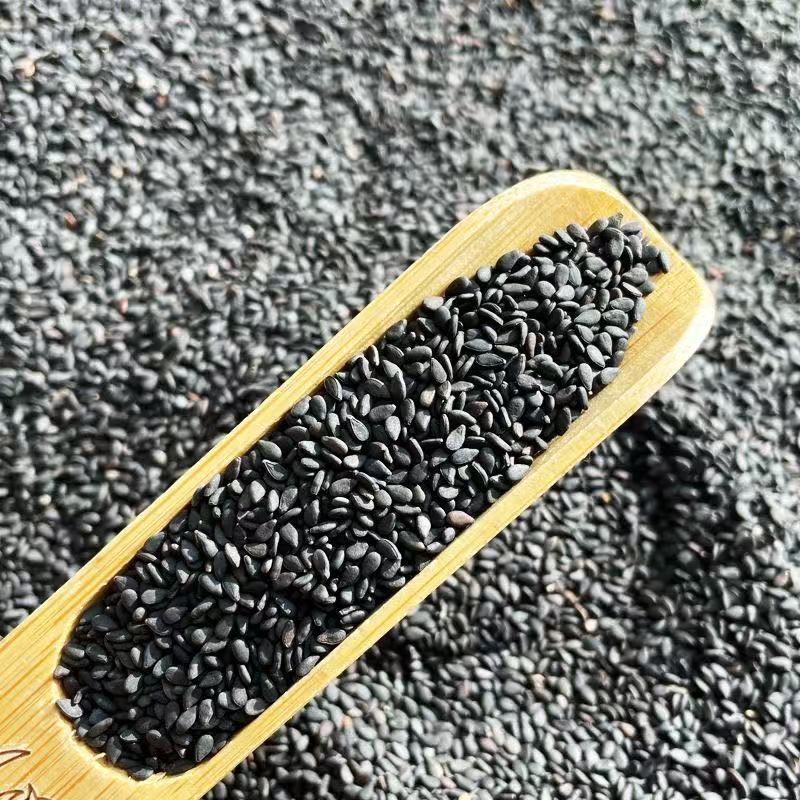 Freshly Milled Roasted Black Sesame Powder Hei Zhi Ma 500g Pure Ground Sesame for Drinks Baking and Congee specifications