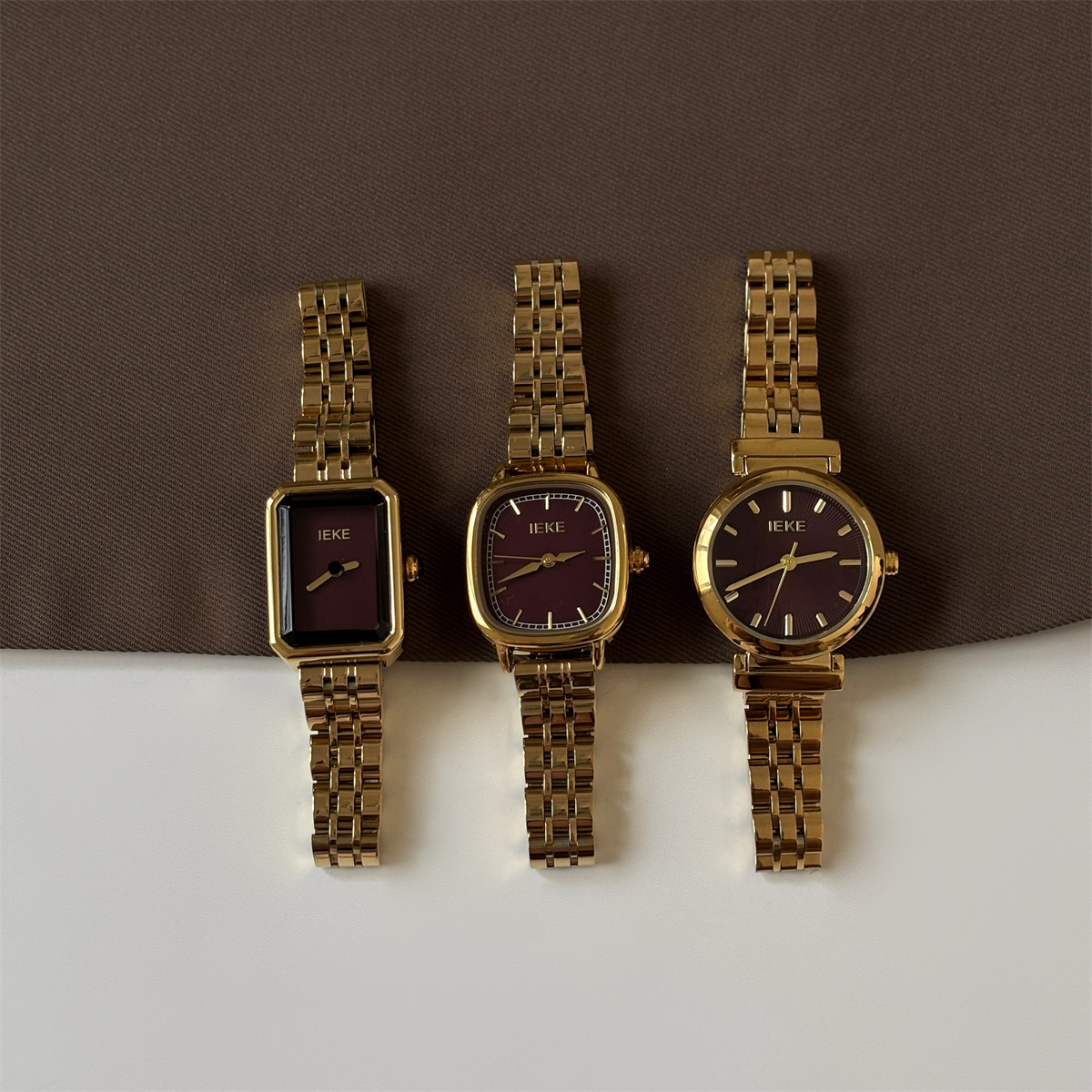 Casual Luxurious Square Mens Pearl Necklace Quartz Watch display picture 2