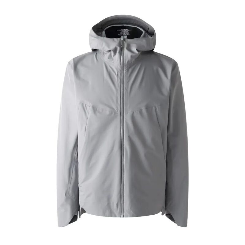 High-End Men's Outdoor Hardshell Jacket with Functional Fabric and Full-Body Rubberized Seams, Trendy for Young Men