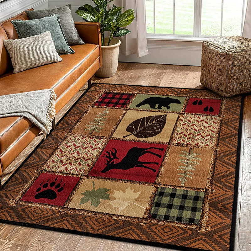 (Cross-border trading), country carpet for living room for bed, non-slip sofa, American style