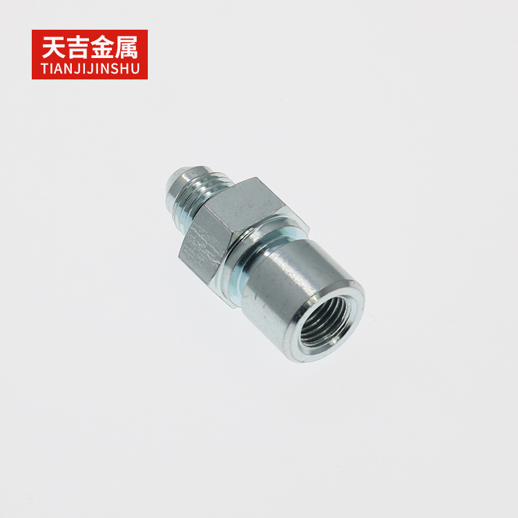 厂家供应 不锈钢焊接式端直通液压油管接头 丝活接焊接头