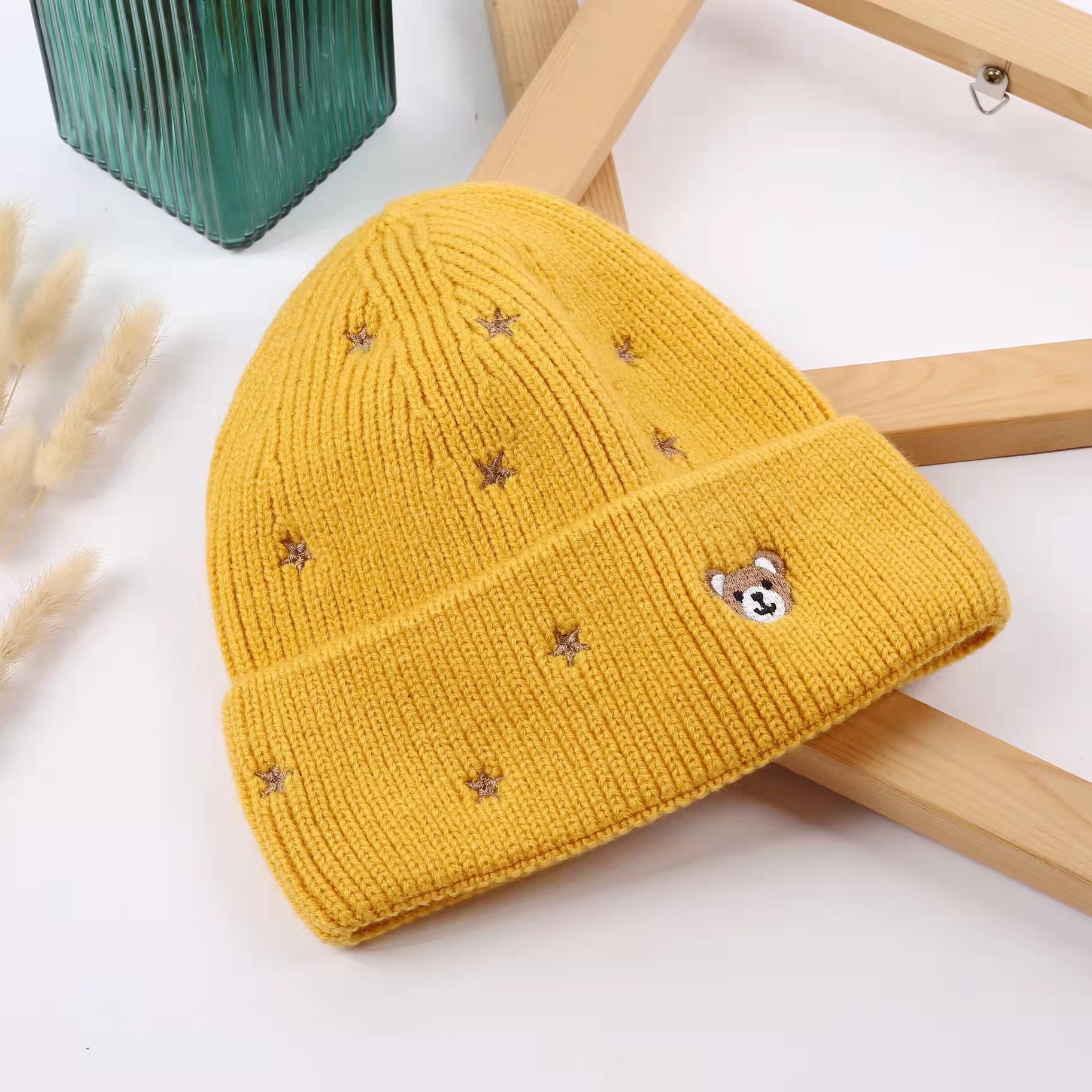 Teddy Bear Knitted Hat 8