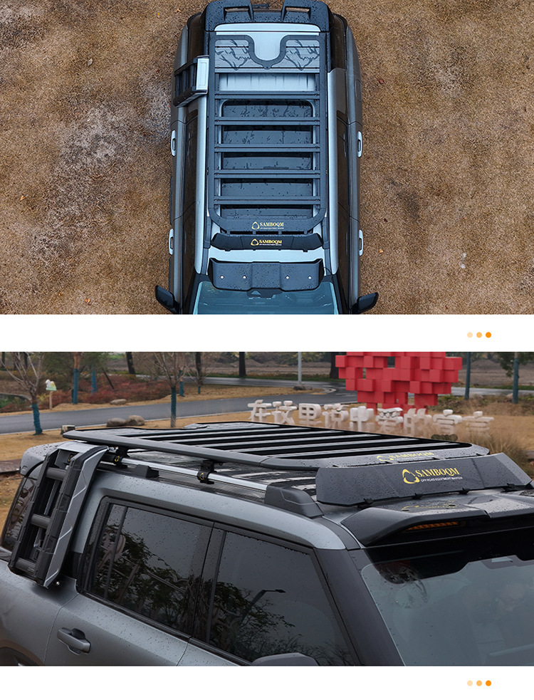 Beijing Bj30 Roof Rack, Roof Box, Ladder, Mountain Climbing, Original Outdoor Off-Road Vehicle Modified Roof Platform