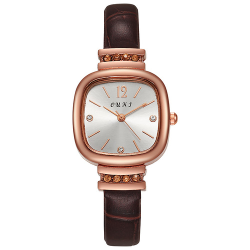  Live Fashion Gift Watch Student Small Square Watch Ladies Square Watch Small Sugar Cube Quartz Watch