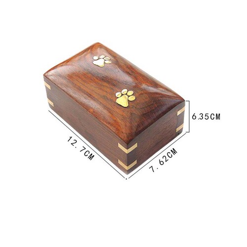 Pet Cremation Urn Manufacturer, Wooden Pet Cremation Urn for Cats and Dogs, Funeral Supplies Wholesale, Solid Wood Casket Box