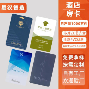 Manufacturer Hotel Door Card Intelligent Electronic Induction Card Power Plug-In Card Apartment Door Opening Hotel Room Card Customization