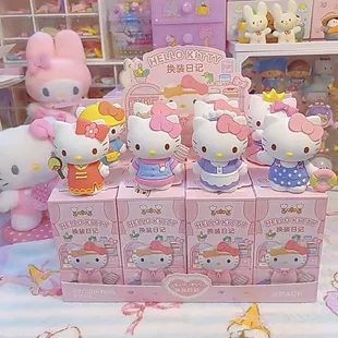 Hello kitty, minifigure for dressing up, table doll, Birthday gift