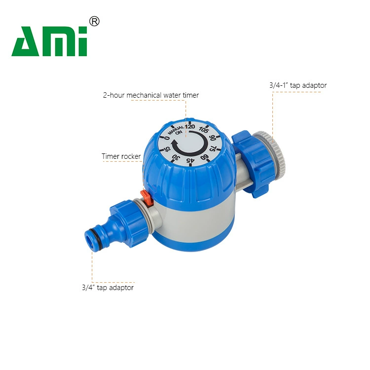 Хит продаж: механический таймер на 2 часа с минимальным отклонением, таймер для полива сада, устройство с интеллектуальным отключением