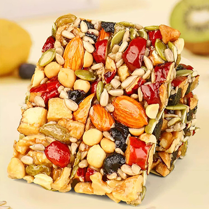 Babao hand-cut cake 220g Xinjiang specialty authentic old-fashioned cut cake nuts traditional pastry food snacks
