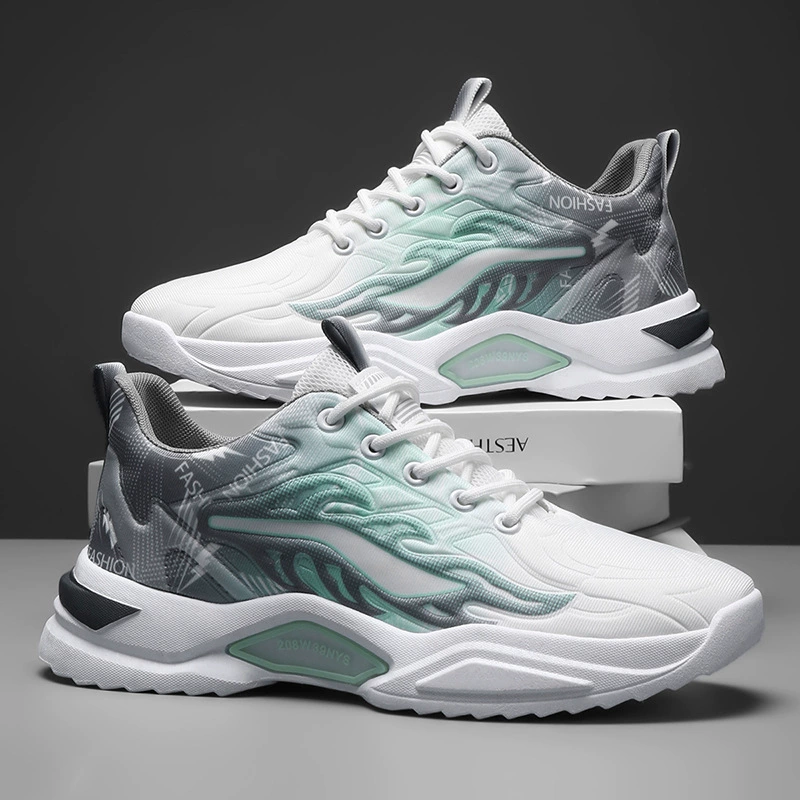 Putian мужская обувь 2024 новый осенний дышащий подростковый студент осенний кроссовок мужской бег повседневная обувь