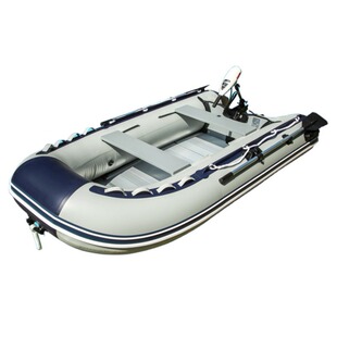 New PVC 3.8m aluminum hard bottom hard inflatable boat
